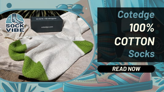 Unveiling the Cotedge Men's 100% Cotton Sport Crew Socks: Comfort, Style, and a Pop of Green