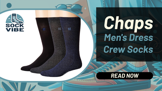 Chaps Men's Dress Crew Socks: The Perfect Harmony Between Comfort and Class