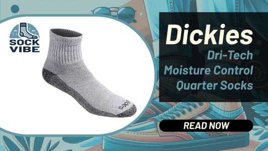 Dickies Dri-Tech Moisture Control Quarter Socks: Stay on Your Feet and Conquer the Day